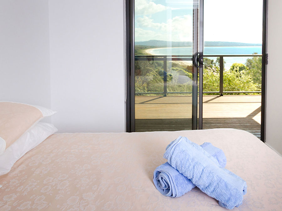 Views of Pambula Beach from every Ocean Reach bedroom