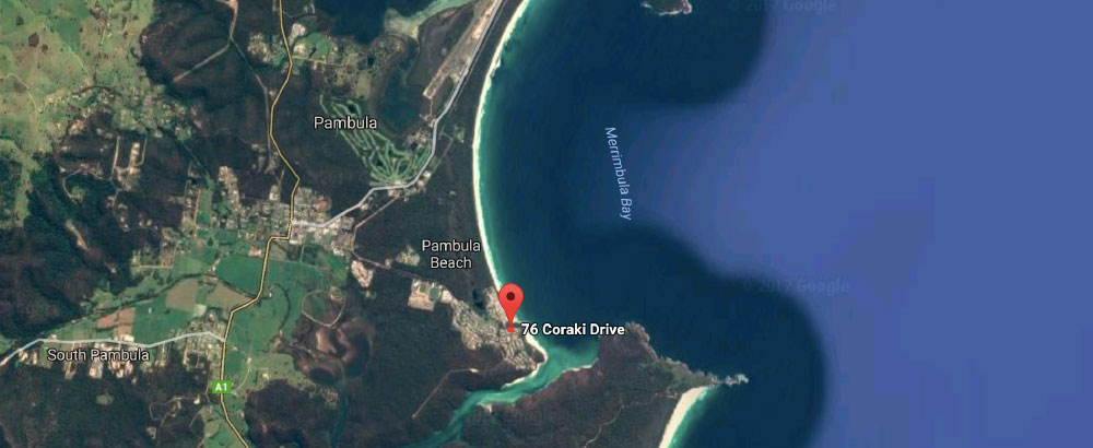 Ocean Reach Holiday Units Location Map